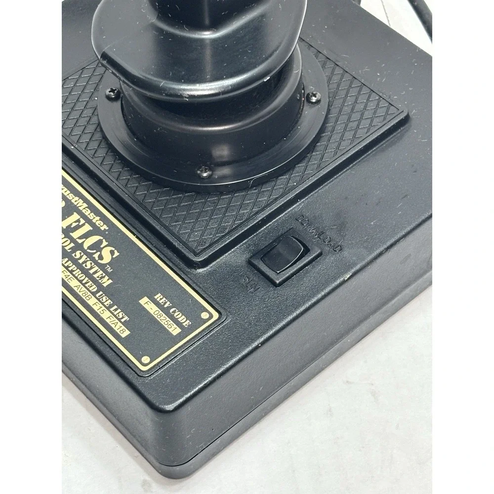 ThrustMaster F16 FLCS Flight Control System Joystick Vintage PC Gaming XM-5400-3